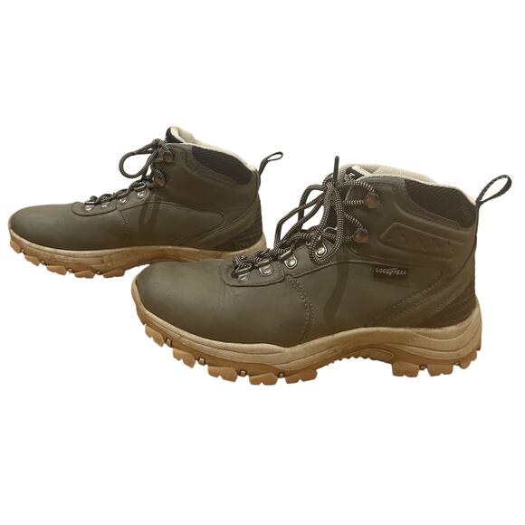 Good Year Ontario Olive Round Toe Lace Up Ankle Hiking Mens Boots 7M - Picture 5 of 6